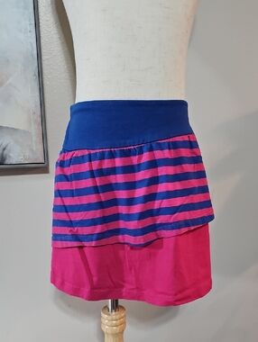 3 for $10 🍭 Penny Candy Pink & Blue Asymmetrical Ruffle Skirt | Girls Size 7